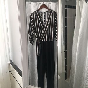 Stripped jumpsuit